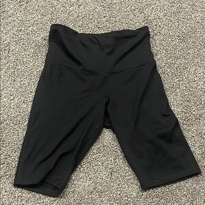 Women's Black High-Waisted Shorts